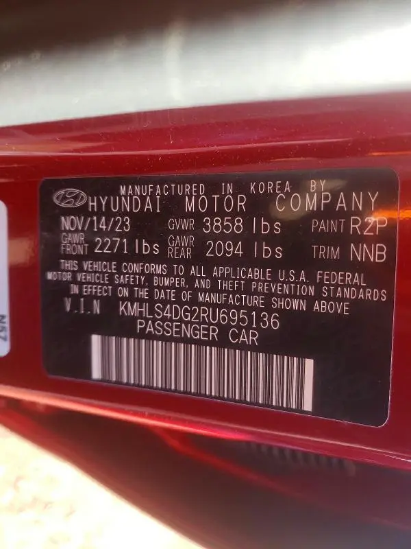 2024 HYUNDAI ELANTRA SEL  