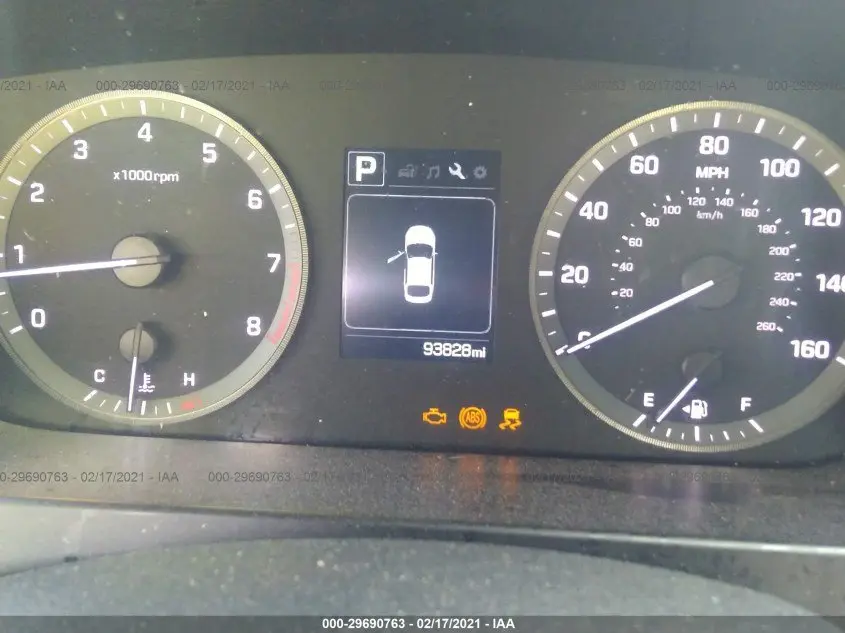 2016 HYUNDAI SONATA 2.4L