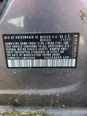 2018 VOLKSWAGEN JETTA SE  