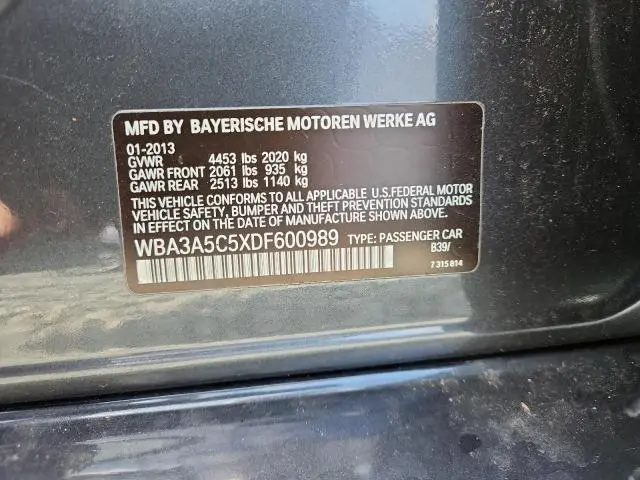 2013 BMW 328 I  