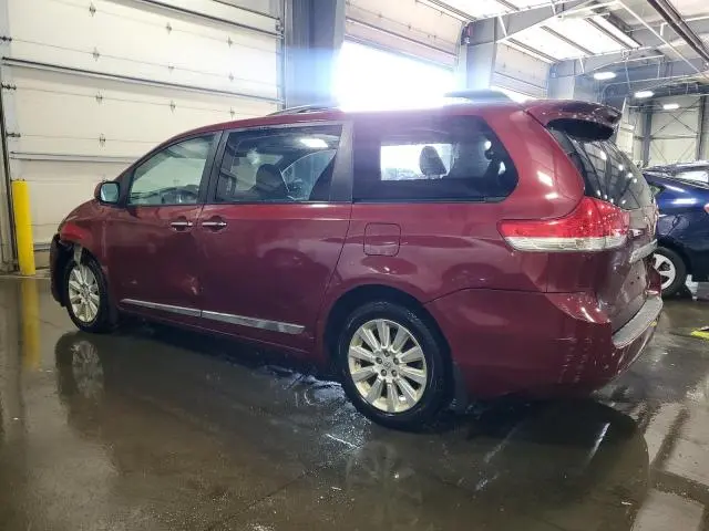2012 TOYOTA SIENNA LIMITED 7-PASSENGER  