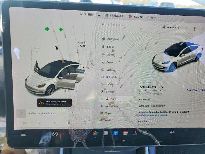 2020 TESLA MODEL 3   