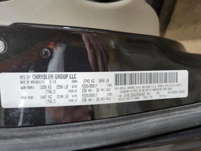 2014 CHRYSLER TOWN & COUNTRY TOURING  