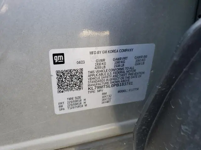 2023 CHEVROLET TRAILBLAZER RS  