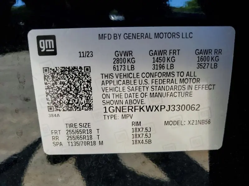 2023 CHEVROLET TRAVERSE LS  