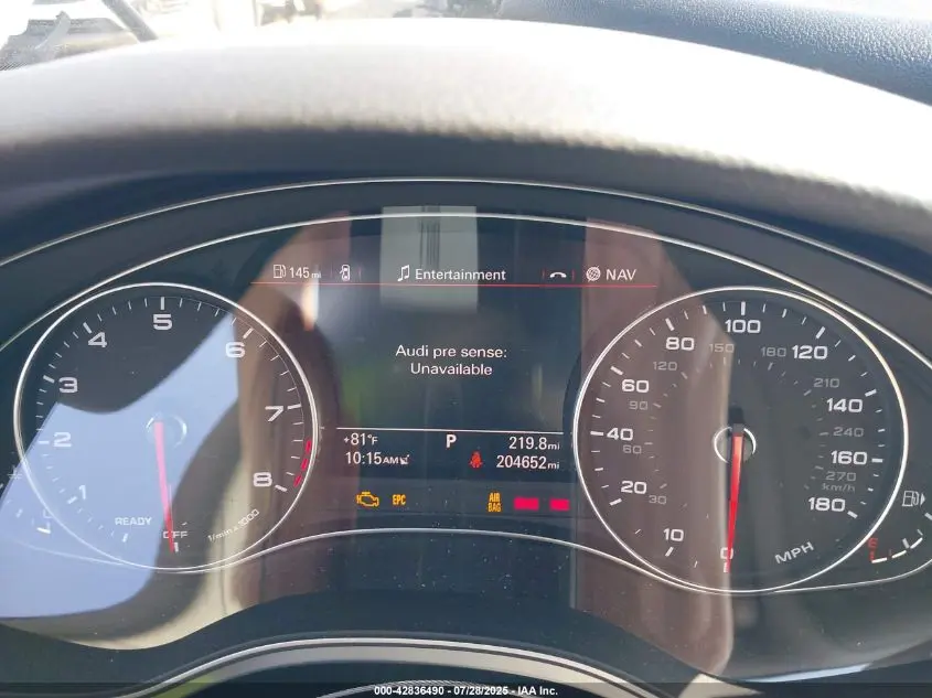 2016 AUDI A6 3.0T PREMIUM PLUS