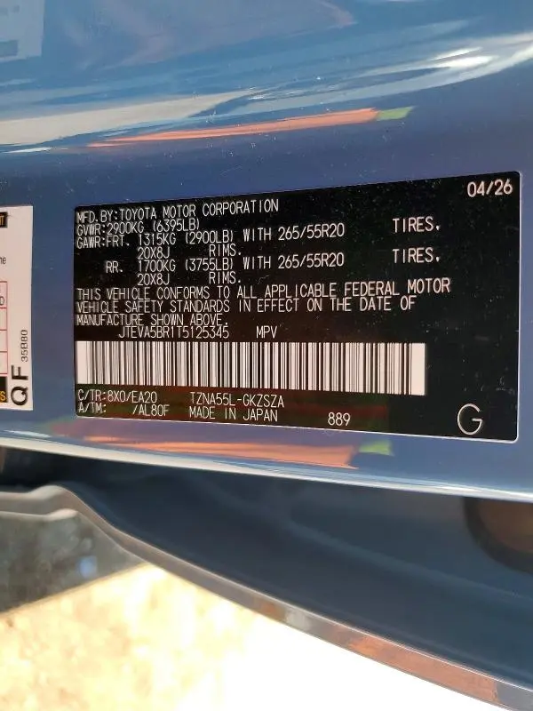 2026 TOYOTA 4RUNNER TRD SPORT PREMIUM  