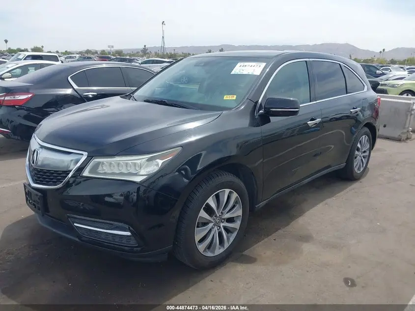 2016 ACURA MDX TECHNOLOGY   ENTERTAINMENT PACKAGES/TECHNOLOGY, ENTERTAINMENT   ACURAWATCH PLUS PACKAGES