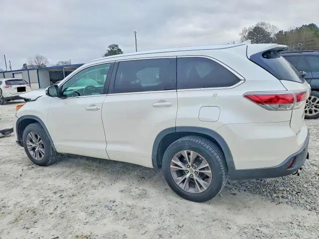 2015 TOYOTA HIGHLANDER XLE  