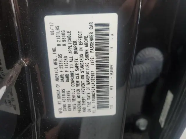 2018 ACURA TLX TECH  