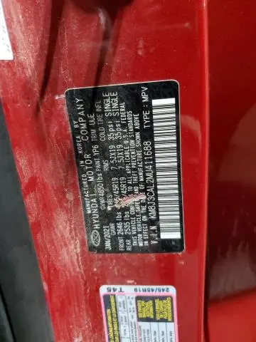 2021 HYUNDAI TUCSON LIMITED  