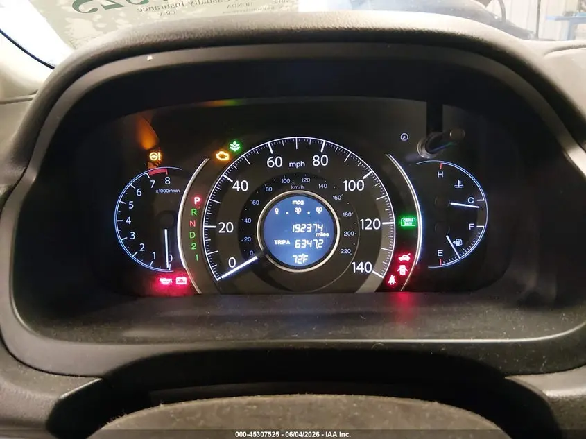 2012 HONDA CR-V EX-L