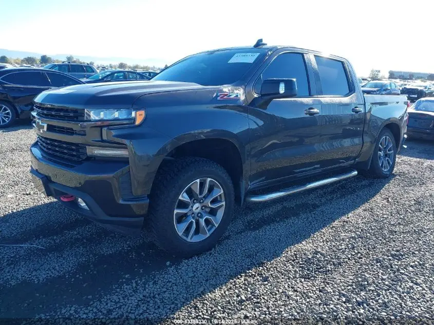 2021 CHEVROLET SILVERADO 1500 4WD  SHORT BED RST