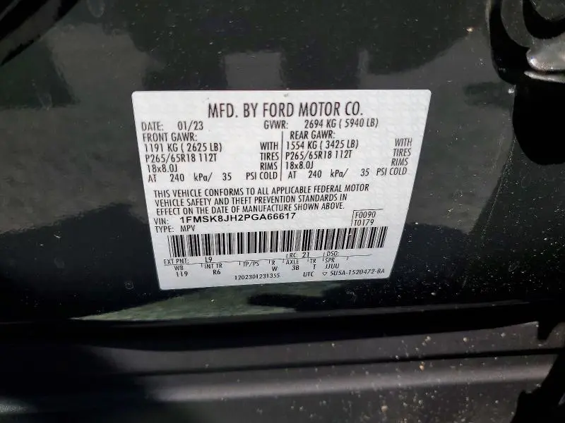 2023 FORD EXPLORER TIMBERLINE  