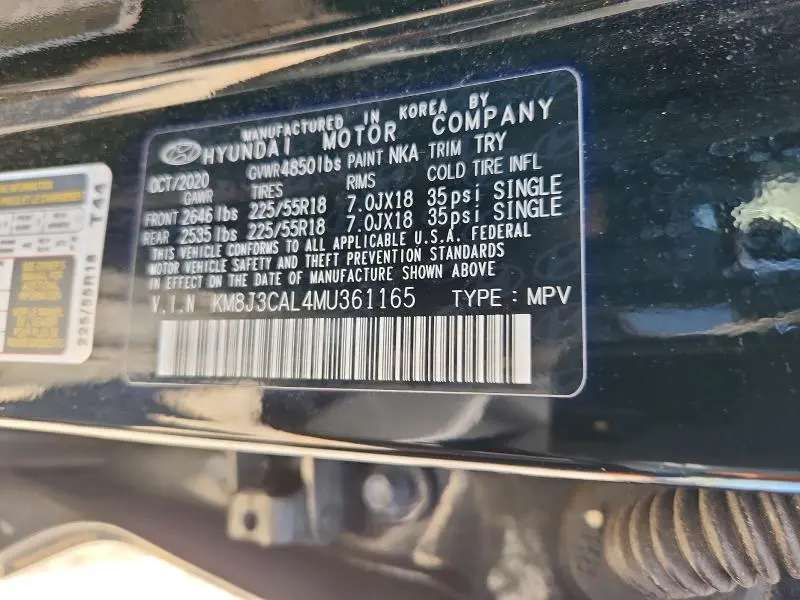 2021 HYUNDAI TUCSON ULTIMATE  