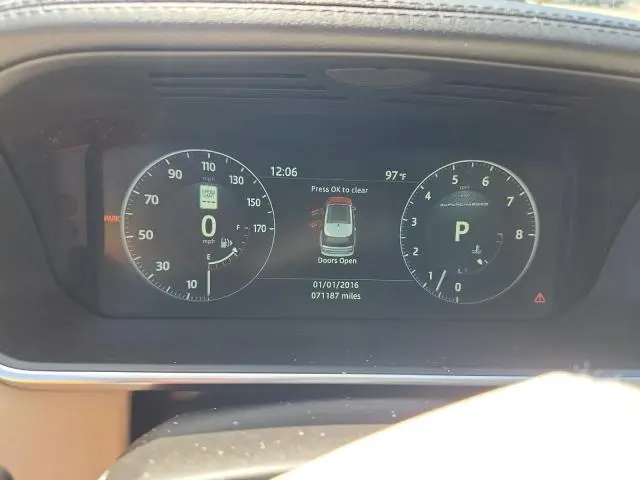 2017 LAND ROVER RANGE ROVER SUPERCHARGED  