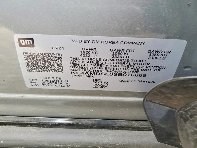 2025 BUICK ENCORE GX SPORT TOURING  