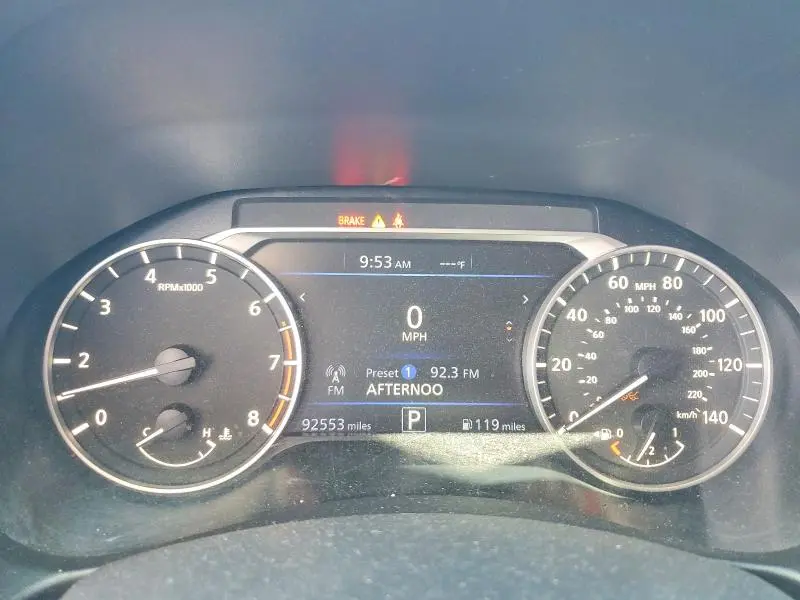 2020 NISSAN ALTIMA SR  