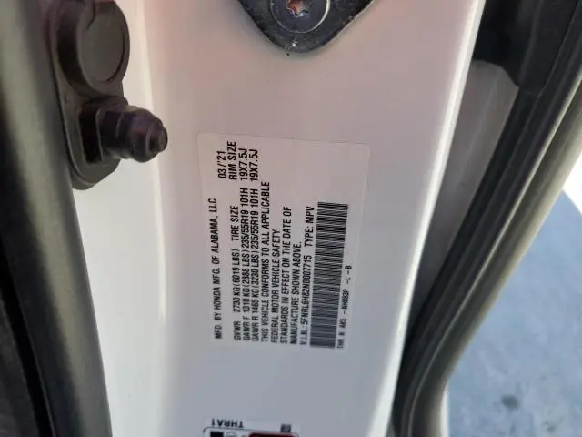 2022 HONDA ODYSSEY TOURING  
