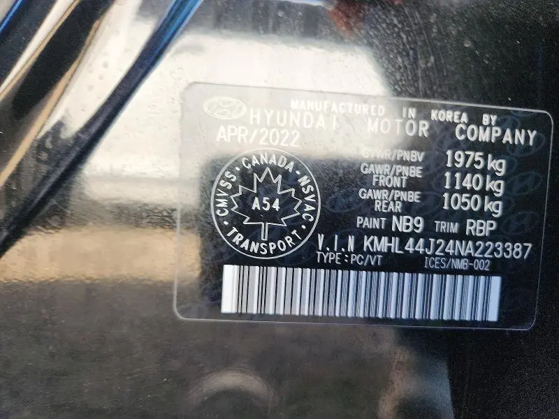 2022 HYUNDAI SONATA SEL PLUS  