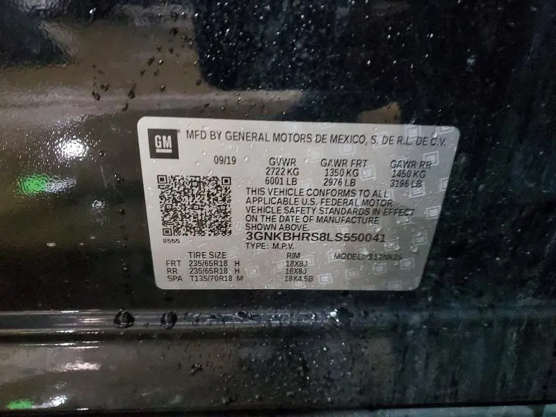 2020 CHEVROLET BLAZER 2LT  