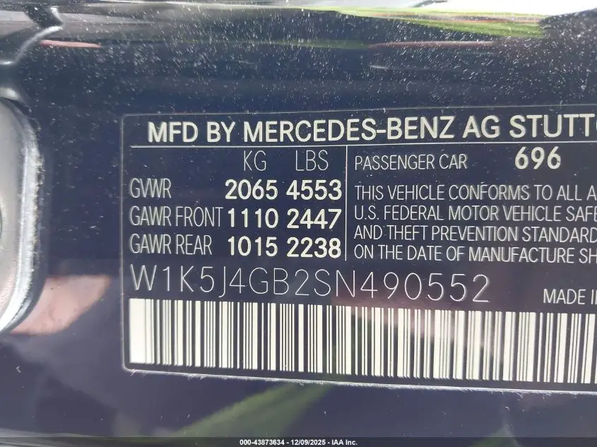 2025 MERCEDES-BENZ CLA 250 COUPE  