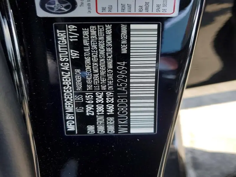 2020 MERCEDES-BENZ S 560  