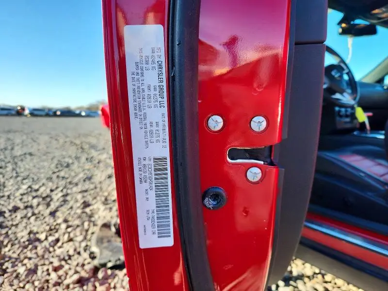 2013 DODGE CHALLENGER R  