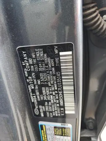 2020 HYUNDAI PALISADE LIMITED  