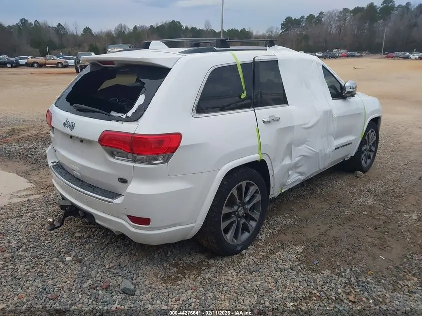 2017 JEEP GRAND CHEROKEE OVERLAND 4X4
