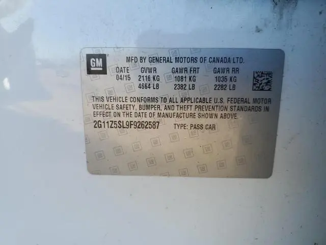 2015 CHEVROLET IMPALA LS  