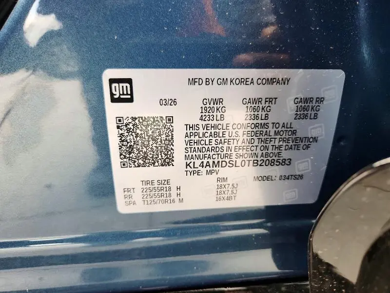 2026 BUICK ENCORE GX SPORT TOURING  