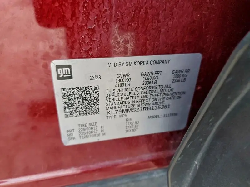 2024 CHEVROLET TRAILBLAZER LS  