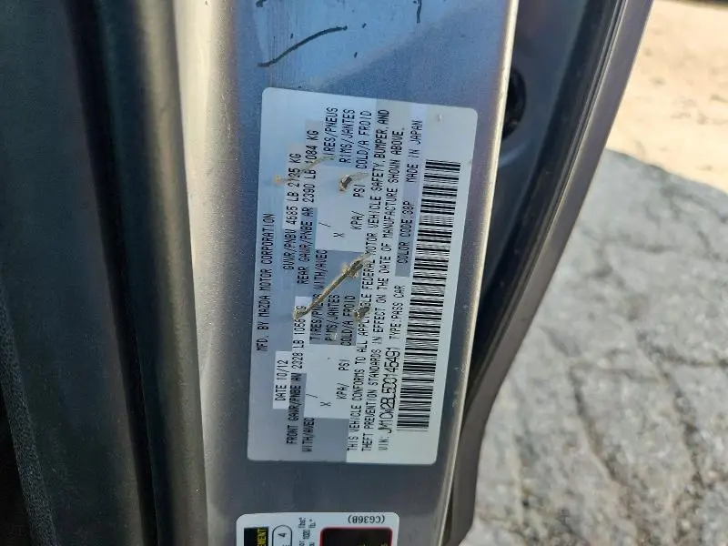 2013 MAZDA 5   