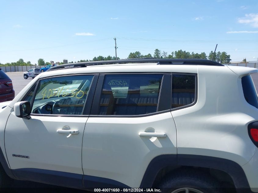 2019 JEEP RENEGADE LATITUDE 4X4