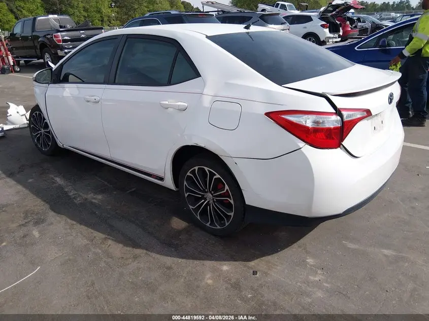 2015 TOYOTA COROLLA S PLUS