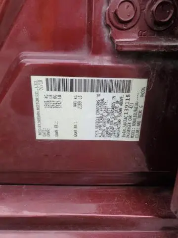 2010 NISSAN ALTIMA BASE  