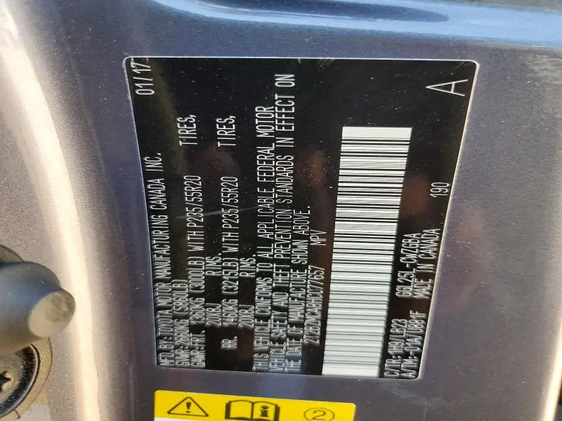 2017 LEXUS RX 350 BASE  