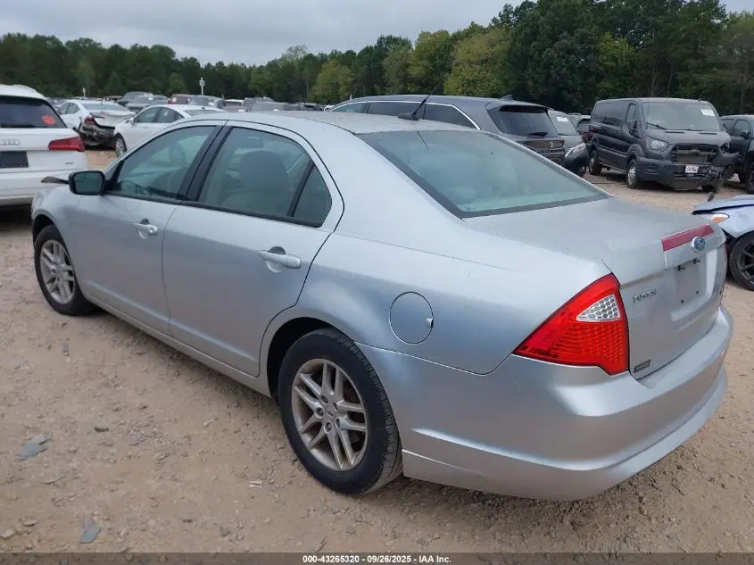 2012 FORD FUSION S