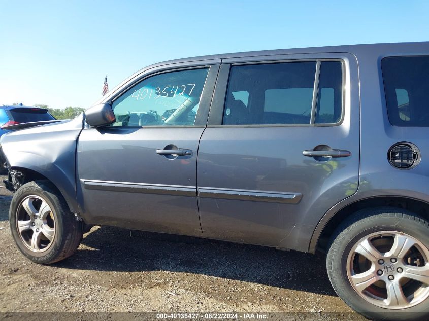 2015 HONDA PILOT EX