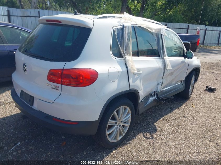 2012 VOLKSWAGEN TIGUAN SE