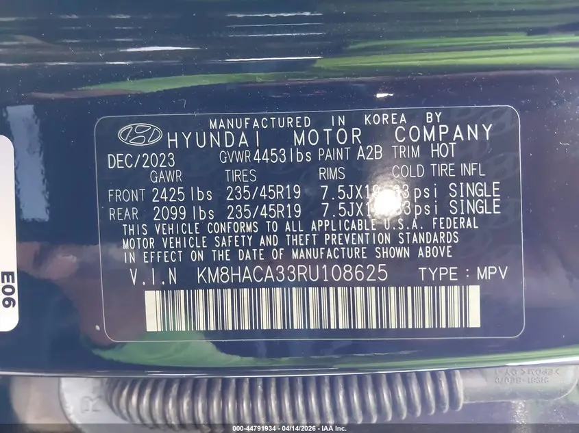 2024 HYUNDAI KONA N LINE