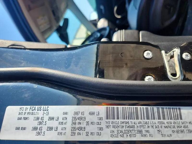 2019 JEEP COMPASS LIMITED  