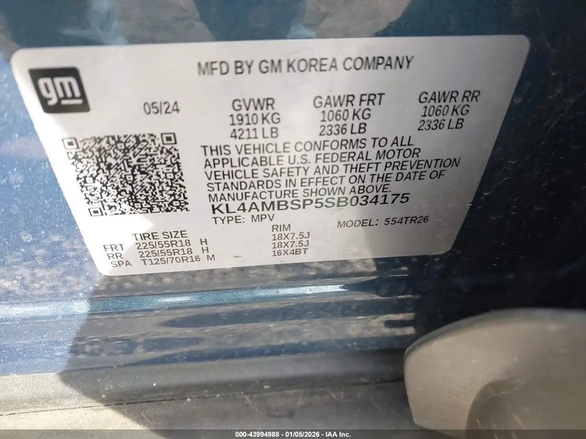 2025 BUICK ENCORE GX PREFERRED FWD
