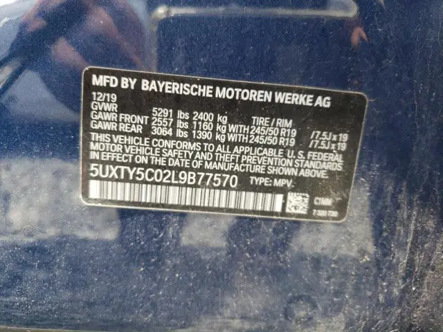 2020 BMW X3 XDRIVE30I  