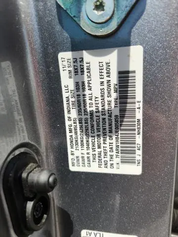 2018 HONDA CR-V EXL  
