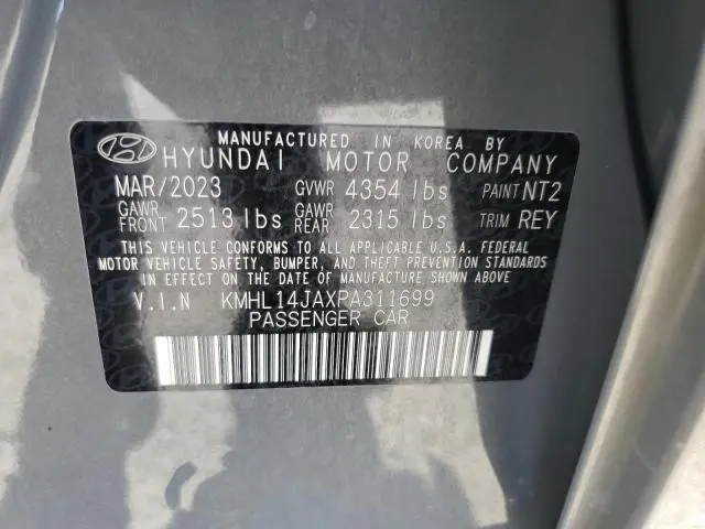 2023 HYUNDAI SONATA SEL  