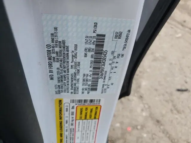 2016 FORD FUSION SE  
