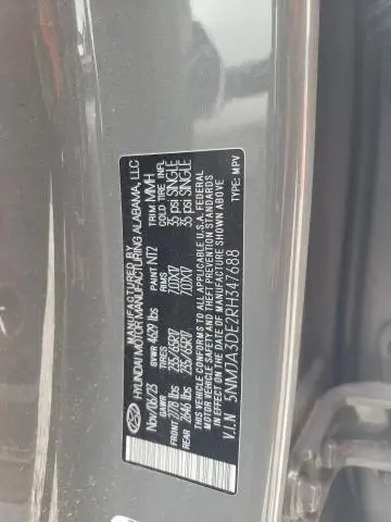2024 HYUNDAI TUCSON SE  