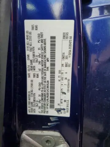 2014 FORD ESCAPE TITANIUM  
